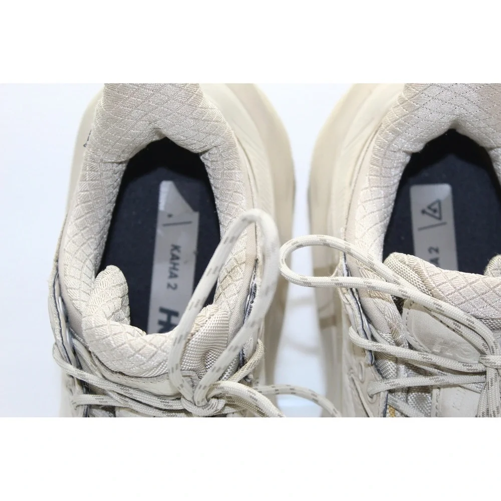 Hoka One One Kaha 2 Low GTX Sand Beige Hiking Shoes OTDN Womens 7 Mens 5.5